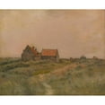 thumbnail image 3 of Jean Charles Cazin 14x12 Black Modern Framed Museum Art Print Titled - October Day (1890-93), 3 of 5