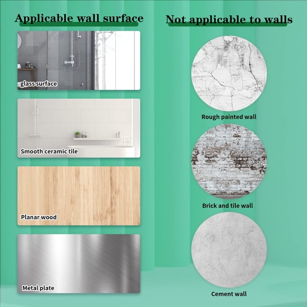 Yuarrent Soporte de enchufe adhesivo de instalación rápida, sin perforaciones, para una instalación rápida, fácil de Universal, 4 pack/lote Almacenamiento y organización del hogar
