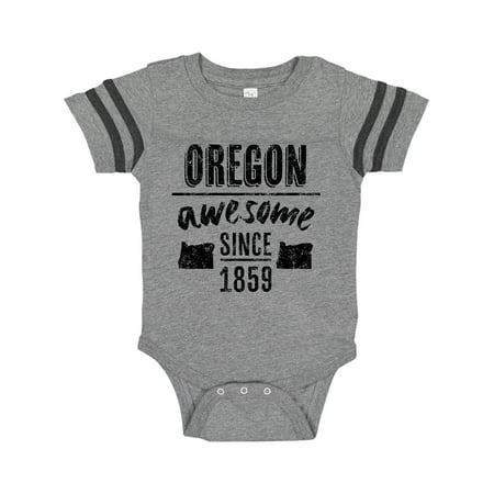 

Inktastic Oregon Awesome Since 1859 Gift Baby Boy or Baby Girl Bodysuit