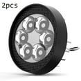 thumbnail image 3 of 2Pcs 6LED Motorcycle Headlight DRL Spotlights Super Bright LED Lamp Fog Light, 3 of 8