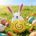 thumbnail image 1 of ERK Easter Decor Easter Inflatable Bunny Rabbit With Colorful Eggs Holiday Blow Up For Indoor Outdoor Garden Yard Porch Party, 1 of 5