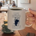 thumbnail image 4 of Life Behind Bars Drinking Funny Humor White Mug, 4 of 5