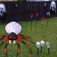 thumbnail image 4 of Halloween Decorations Outdoor 8 Feet Inflatable Spider Outdoor Halloween Decoration, LED Lights Inflatable Spider, 4 of 6