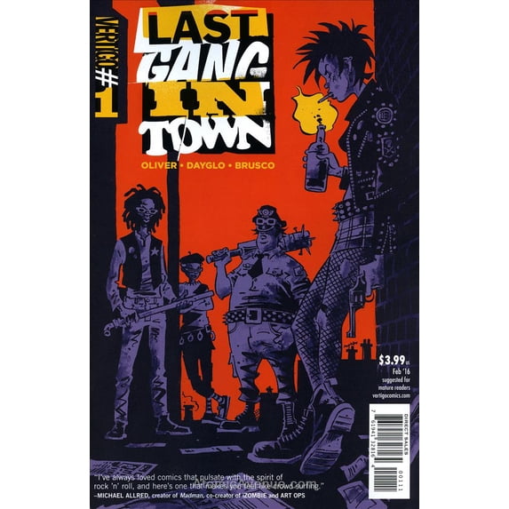 Last Gang In Town #1 VF ; DC/Vertigo Comic Book