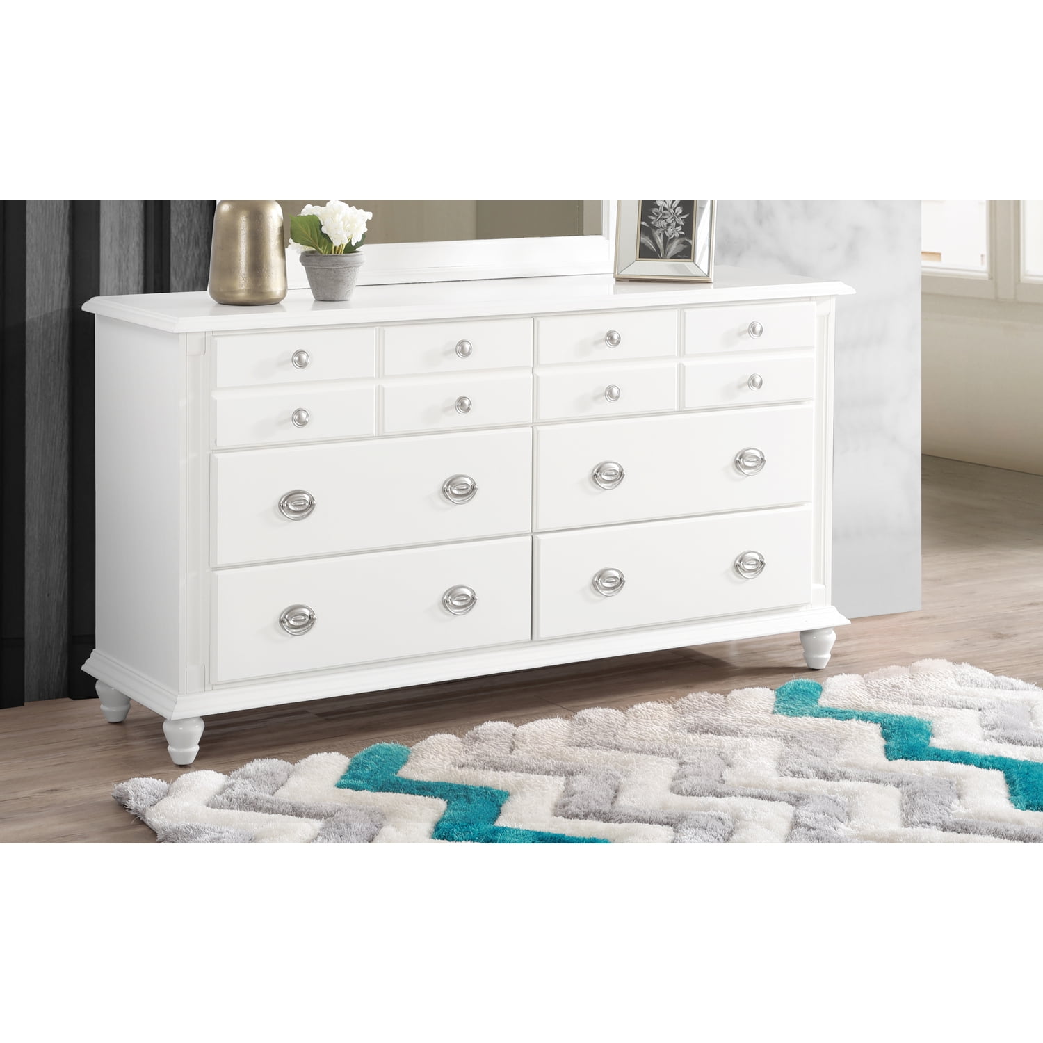 Glory Furniture Summit G5975D Dresser , White