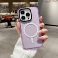 thumbnail image 1 of 2 En 1 Funda De Teléfono Transparente De Gelatina Para IPhone 14 15 Pro Max Blanda Magnética A Prueba De Golpes TPU, 1 of 4
