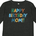 thumbnail image 4 of Inktastic Happy Birthday Mom Boys or Girls Long Sleeve Toddler T-Shirt, 4 of 5