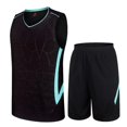 thumbnail image 3 of Hot Creative Camouflage DIY Running Blank Basketball Jersey Kit Uniforms Suits ZL, 3 of 5