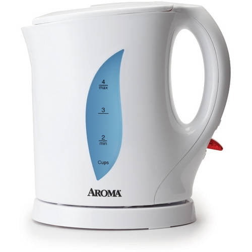 Aroma 1.0 L Electric Kettle, White