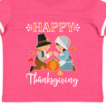 thumbnail image 4 of Inktastic Happy Thanksgiving Christian Pilgrims Holiday Boys or Girls Toddler T-Shirt, 4 of 5