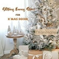 thumbnail image 5 of Christmas Glitter Curly Picks Berry Stems Christmas Berry Picks Sprays Glittered Twigs 17" Golden Fake Christmas Picks for Christmas Tree Topper Wreath Garland Decoration Floral Arrangement,12 Pcs, 5 of 7