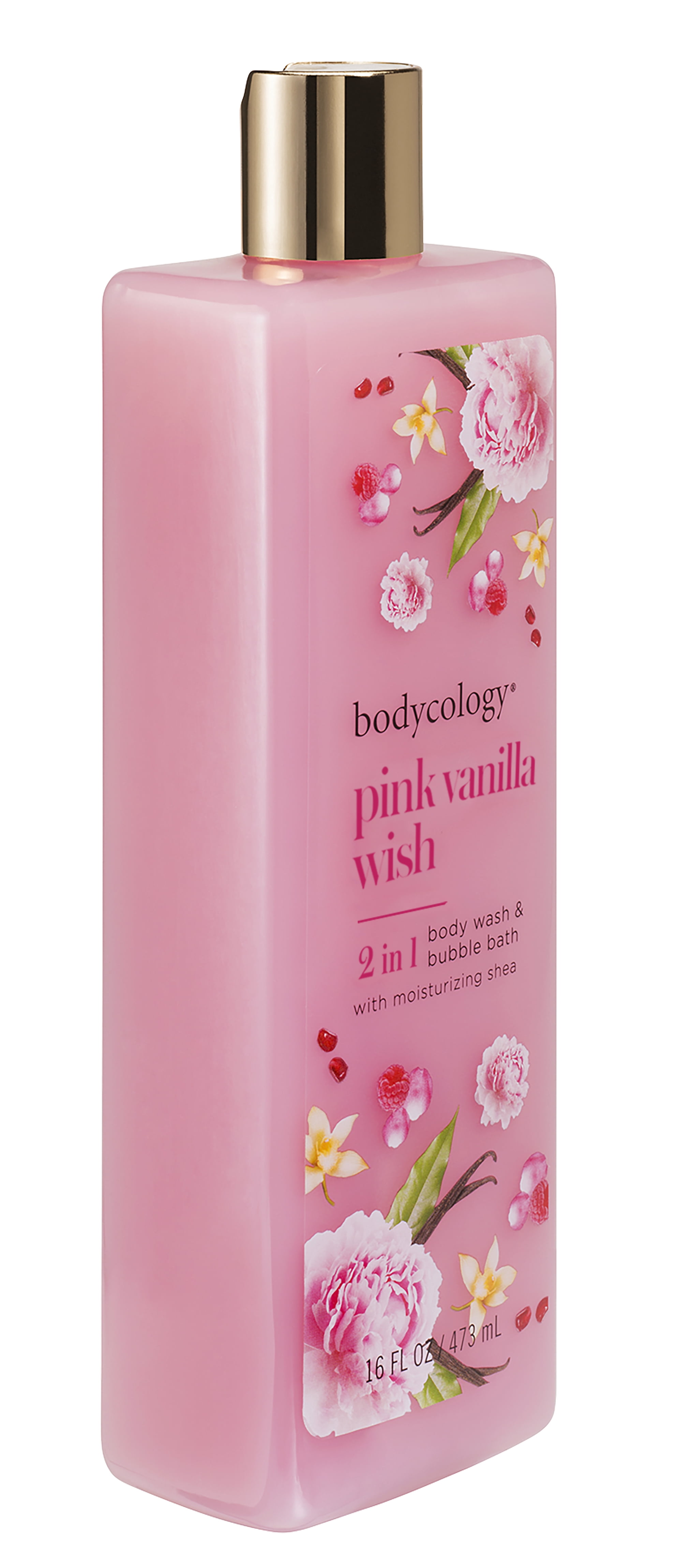 Bodycology 2in1 Body Wash And Bubble Bath Pink Vanilla Wish