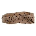 thumbnail image 3 of Unique Bargains 1 Pc Headband Argyle Lace Wide Hairband for Women Khaki, 3 of 5
