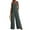 Gray, variant on ZZwxWA Womens Casual Jumpsuits Front Pocket Elasticity Straps Loose Overalls One Piece Sleeveless Wide Leg Pant Romper