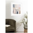 thumbnail image 2 of Kate and Laurel Framed Wall Art Print 'Rustic Melody' by Amy Lighthall, 23 x 27, Oliver White Narrow Frame, Modern Contemporary, Abstract Art for Wall Decor, 2 of 8
