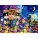 thumbnail image 1 of Cuadros Decorativos Bordado completo Hilo de algodón ecológico Kit de punto de cruz de gato impreso de 11 quilates (2) Wdftyju de costura negro 4 estilos, 1 of 9
