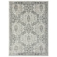 thumbnail image 2 of Luxe Weavers Vintage Oriental Medallion Silver 9x12 Area rug, Indoor Carpet, 2 of 6