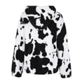 thumbnail image 5 of Cárdigan para mujer, abrigo de manga larga a la moda, camiseta, blusa con estampado de otoño, cárdigan con capucha, abrigo de lana con cremallera, Tops Odeerbi ODB-3, 5 of 5
