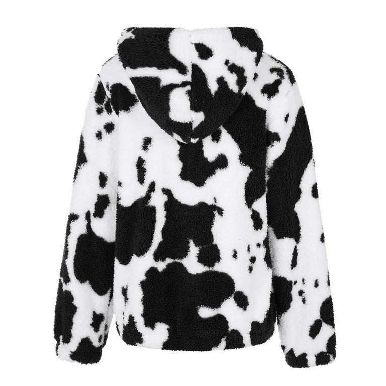 Tejiojio Fall Clothes Discounted Women Casual Knit Button Long Sleeve  Cashmere Thick Warm Hooded Cardigan Coat 