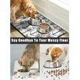 thumbnail image 4 of Dog Food Mat Absorbent Pet Feeding Mats Drying Mat for Food and Water Dog Accessories Pet Supplies 20''''x12''''…, black-3, 4 of 6
