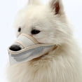 thumbnail image 4 of de perro suave para perros pequeños, medianos y grandes, de malla de aire, máscara de perro, lamiendo - Beige Sunnimix Hocico duradero, 4 of 8