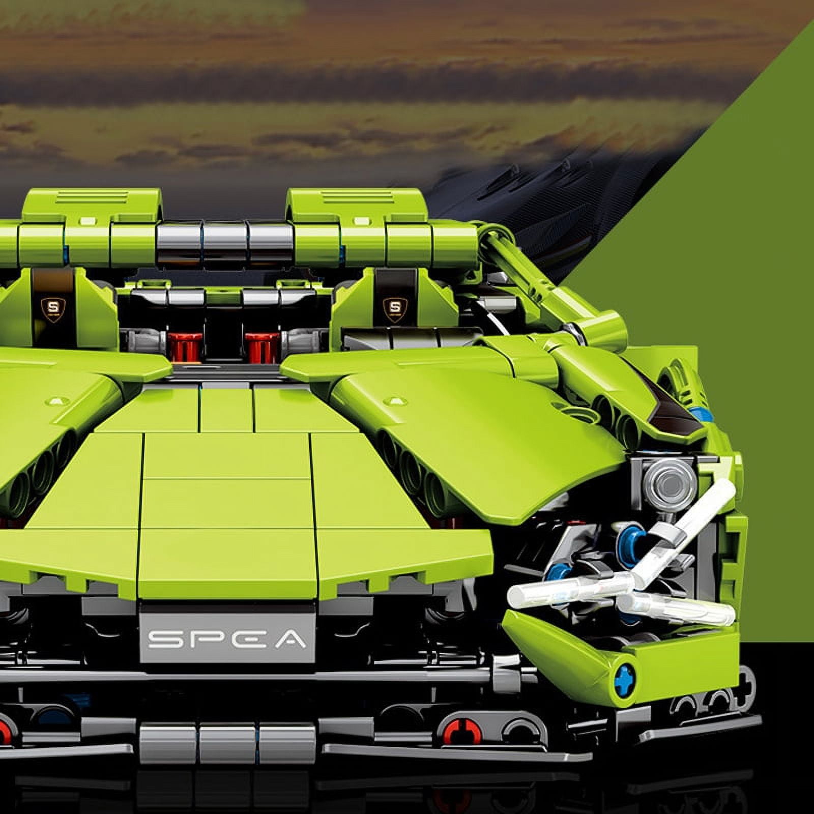 LEGO Technic Voiture Lambo V12 GT Super Speed - Brick Tech - Blocs