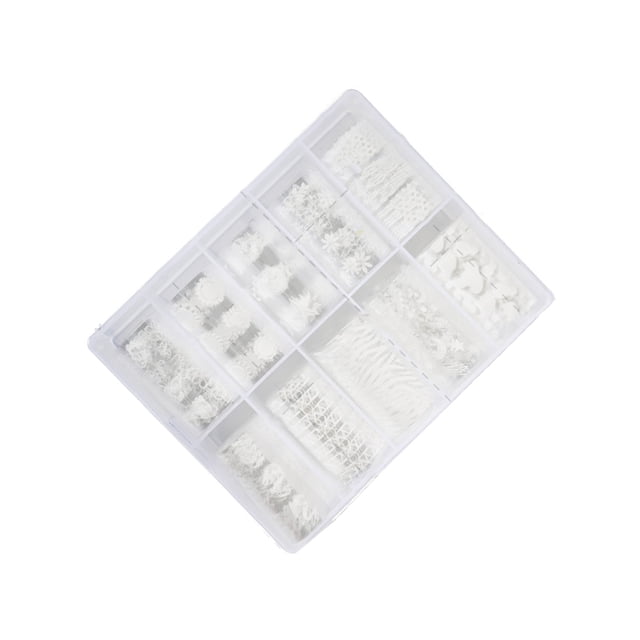 Bienvenido Nail Art Sticker Calcomanía Transferencia de lámina de uñas 10 rollos de pegatinas para uñas Juego de transferencia de calcomanías para decoración de uñas DIY