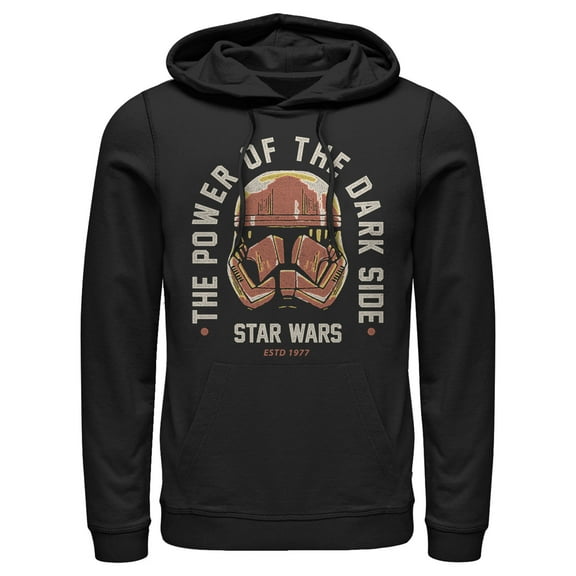 Men's Star Wars: The Rise of Skywalker Power of Sith Trooper  Pull Over Hoodie Black Large