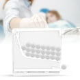 thumbnail image 4 of Distributeur de Rouleaux de Coton pour Dentiste, Séparateur, Support à Pression Blanc, 4 of 14