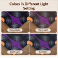 thumbnail image 7 of Design&I 8'x10' Washable Area Rug Cd Record Music Retro Groovy Swirl Border Tapete Redondo Wet Vinyl Refined for King Size Bedroom, Under Bed, Sleek Flatweave Pet Friendly, 7 of 7