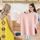 thumbnail image 4 of Hvxrjkn Camiseta Ajustable Soporte de Exhibición Soporte de Hombro Flexible Estante de Camisa Soporte de Abrigo de Ropa Portátil Estante de Exhibición de Ropa Colgante Multiusos for Ropa Abrigo Suéter Chaqueta, 4 of 11