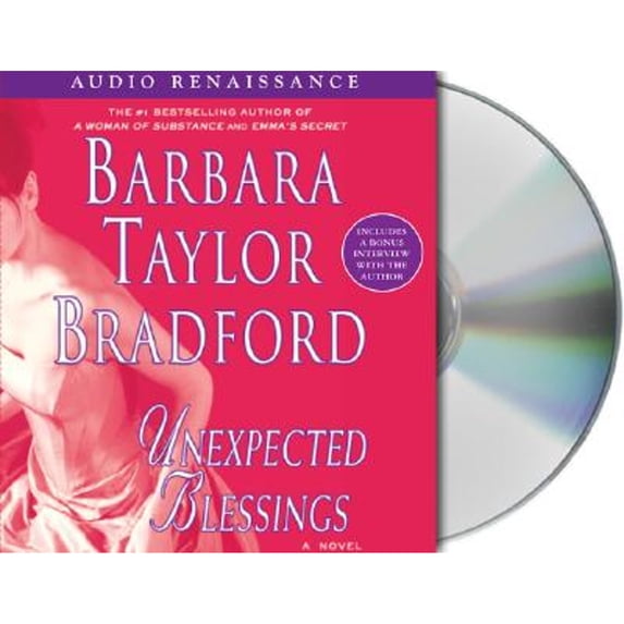 Pre-Owned Unexpected Blessings (Audiobook) by Barbara Taylor Bradford, Kate Burton