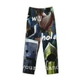 thumbnail image 5 of Little Nightmares Men's Pajama Pants, Ultra-soft Comfy Casual Lounge Pants, Graphic Printed Sleep Pjs Bottoms With Drawstring Pockets, 5 of 8