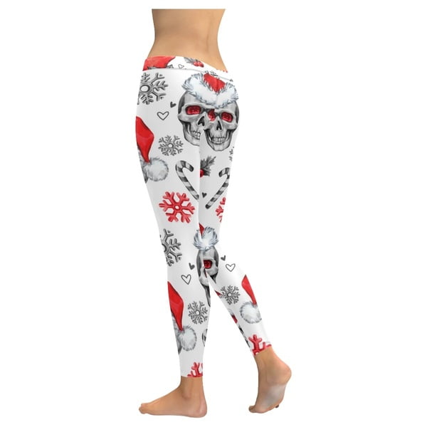 Women Fashion Christmas Skull Print 