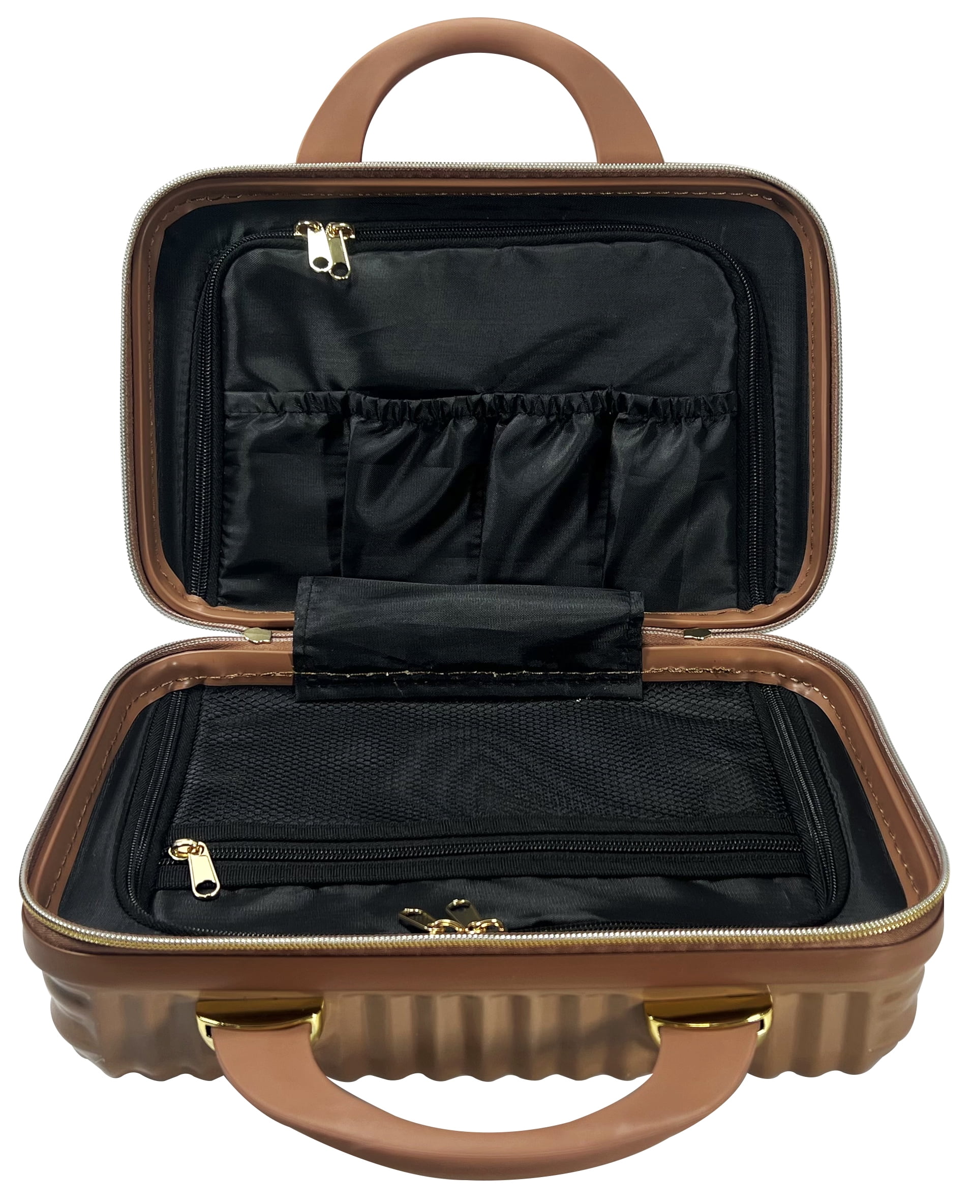Hard Shell Cosmetic Travel Case, Teal - Walmart.com