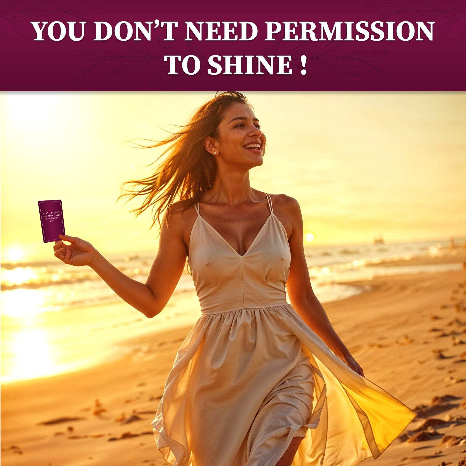QUOKKA Affirmation Cards for Women - Daily Motivational Messages
