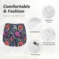 thumbnail image 4 of Salouo Floral Print Women's 2 in 1 Running Shorts Double-Layer Shorts Athletic Workout Gym Yoga Shorts Running Shorts for Women-Small, 4 of 7