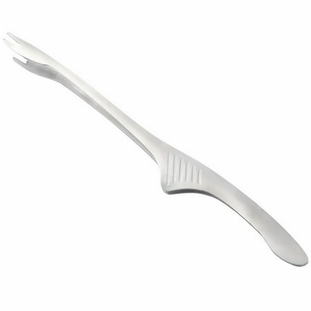 

NUOLUX 1pc Stainless Steel Food Tong Household Bread Clip Heat-resistance BBQ Tong