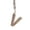 V, variant on Shoreew Bling Car Letter Charm Faux Letter Pendant Car Rear View Mirror Hanging Rhinestone Alphabet Ornament for Car Tree Accessory