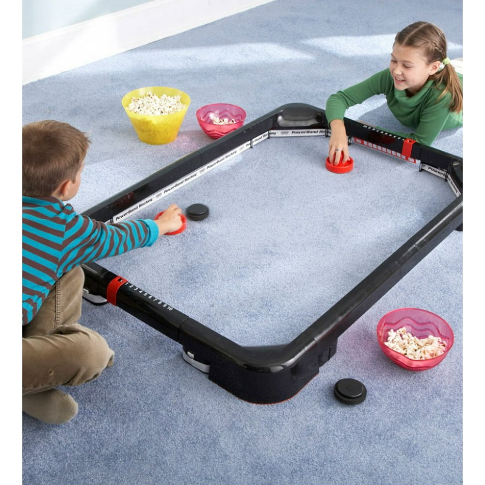 Toddler air hockey table