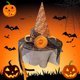 thumbnail image 5 of Sombrero de Calabaza para Fiestas, Sombrero de Bruja de Mago Negro Puntiagudo, Accesorios para El Cabello | Accesorio de Disfraz de Halloween para Mujeres y Niñas | Sombrero de Bruja Amarillo para Co, 5 of 7