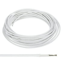 Uxcell 32.8 Ft 14 AWG High Temperature Wire -30-200 Degree Celsius Insulated White