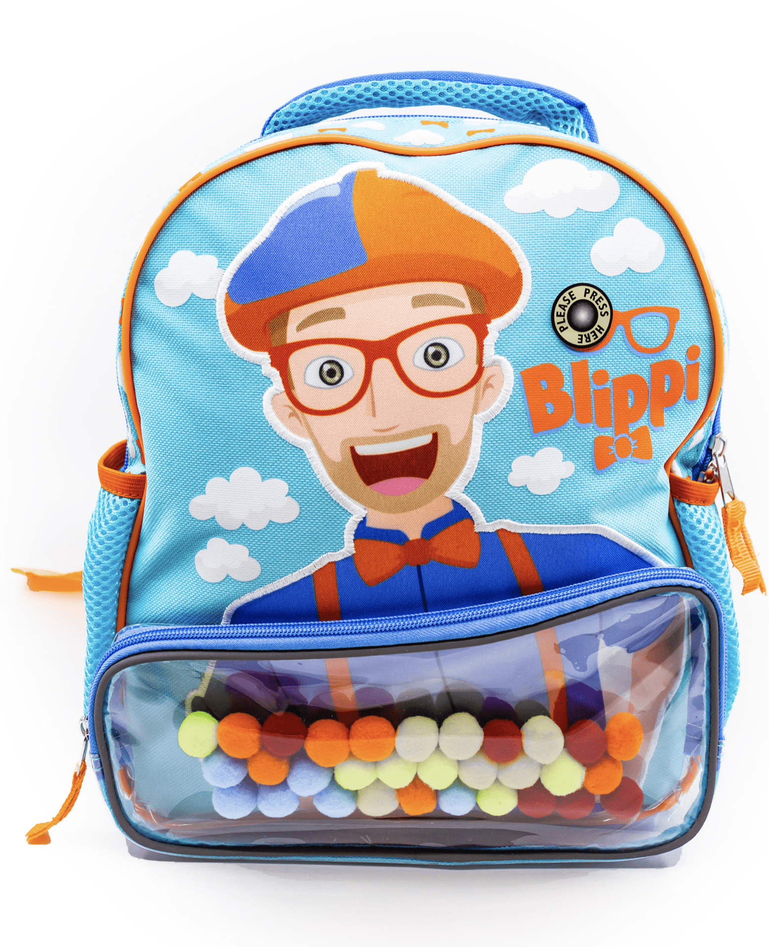 Blippi Truck Race Car Boys,Girls,Youth Backpack Suitable for 17 Inches Bag