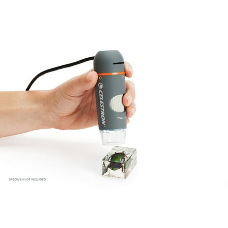 Celestron Handheld Digital Microscope Pro 200x Digital Microscope with Stand