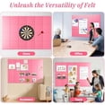 thumbnail image 7 of 48"x36" Cork Board - 12 Pack Felt Wall Tiles with 48 Removable Adhesive Tabs & 30 Push Pins, Large Cork Boards for Walls, Perfect for Home, Office, School Bulletin Board Wall Tiles, DIY Vision Board, 7 of 7
