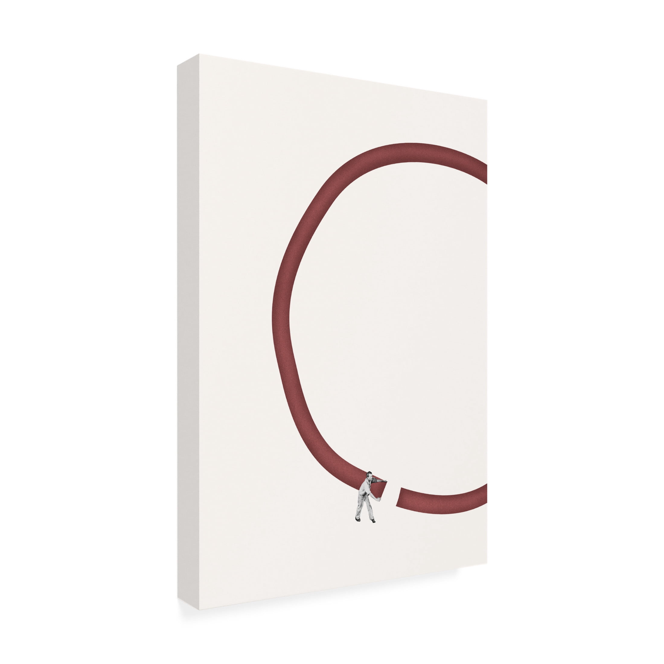 Trademark Fine Art Maarten Leon Let's reconnect Canvas Wall Art