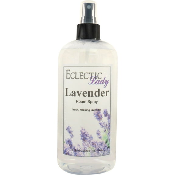 Lavender Room Spray by Eclectic Lady, 16 Ounces, Fragrant Aromatic Room Mist For Home, Room, Office