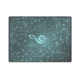 thumbnail image 3 of CADecor Music Notes Couch Sofa or Bed Fleece Blanket Throw 58x80 inches, 3 of 3