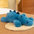 thumbnail image 1 of Simulation / Cute / Soft / Animal Plush Toys / Lazy Series / Raccoon / Crocodile / Sloth / Fox Pillow / Children's Birthday GiftCrocodile45cm Deng Xun unisex, 1 of 2