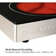 thumbnail image 2 of COKLAI Portable Electric Stove, Electric Hot Plates, Electric Burners With Temperature Control, Stainless Steel, Easy To Clean, Portable Design.Ideal for Kitchens, Dorms & Camping., 2 of 7